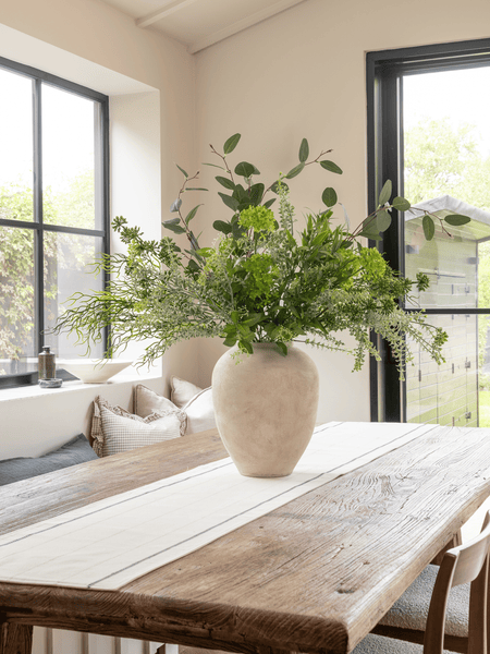 Faux Arrangement - Wild Eucalyptus & Green Berry