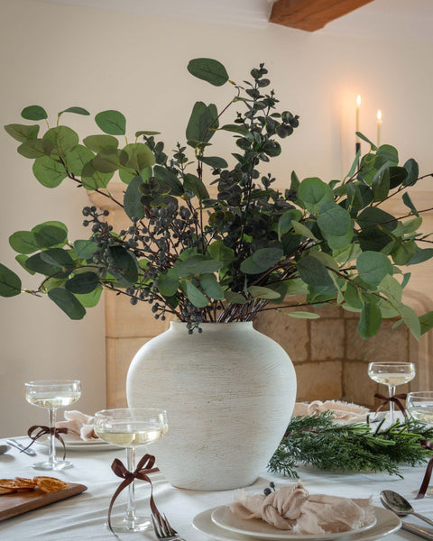 Faux Arrangement - Eucalyptus and Blue Berry