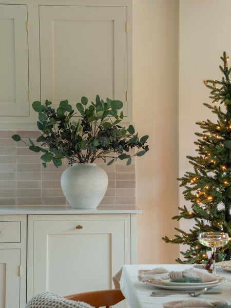 Faux Arrangement - Eucalyptus and Blue Berry