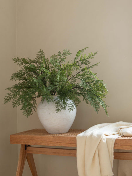 Faux Arrangement - Winter Fern Stems (5 Stems)
