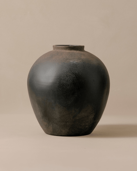Alia Ceramic Vase - Black