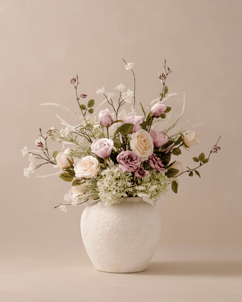 Faux Arrangement - Blush Rose