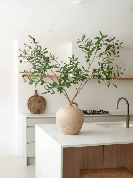 Faux Olive Oversized Branch (2 branches)