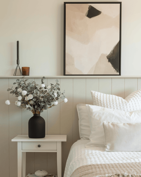Faux Arrangement - White & Green