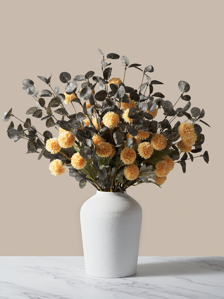 Faux Arrangement - Yellow & Green