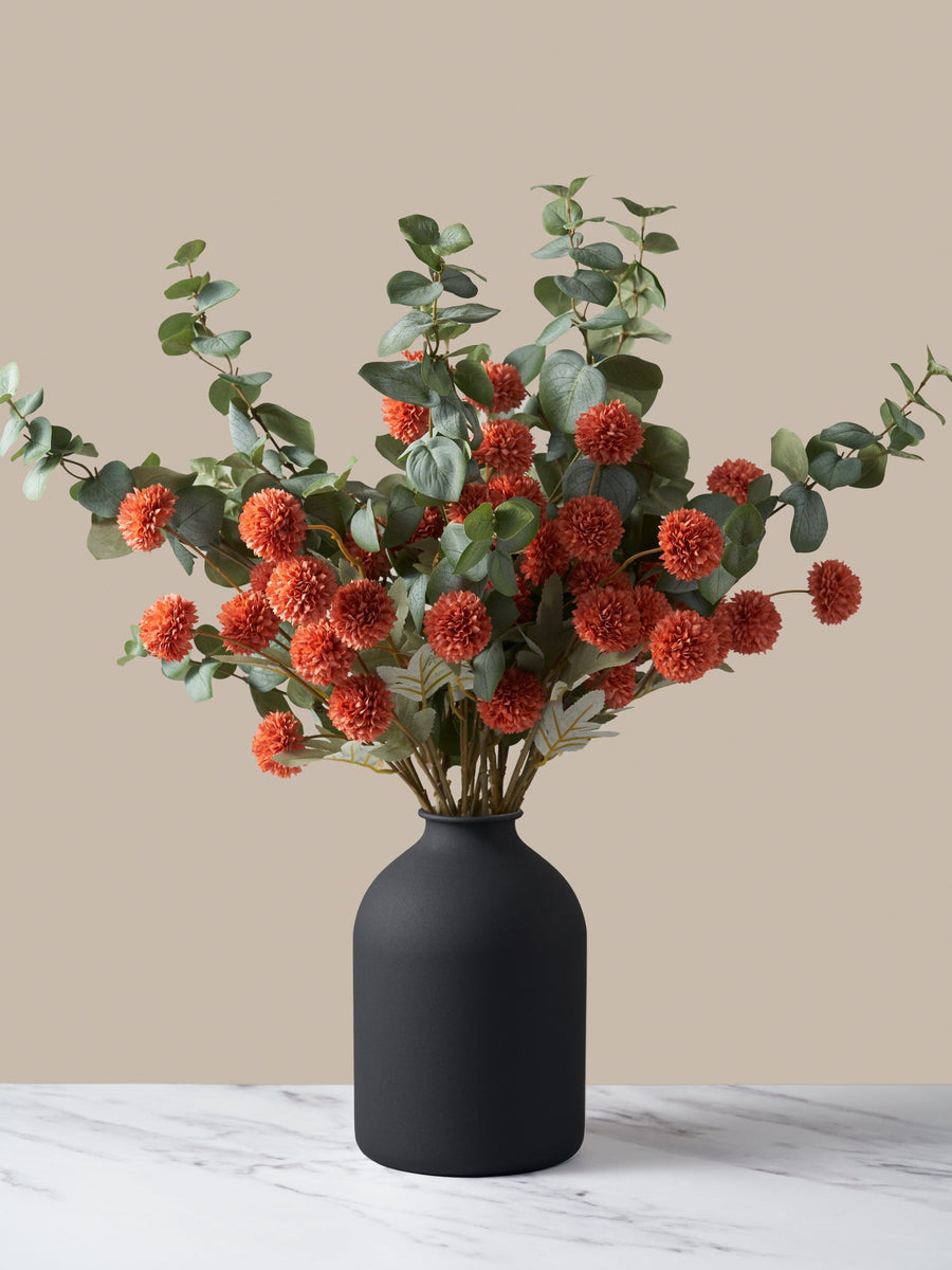 Faux Arrangement - Umber & Green