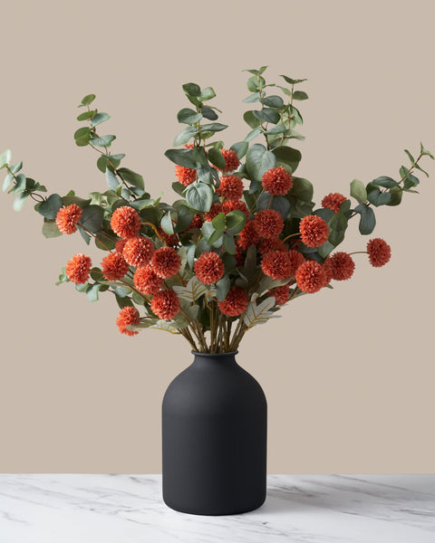 Faux Arrangement - Umber & Green