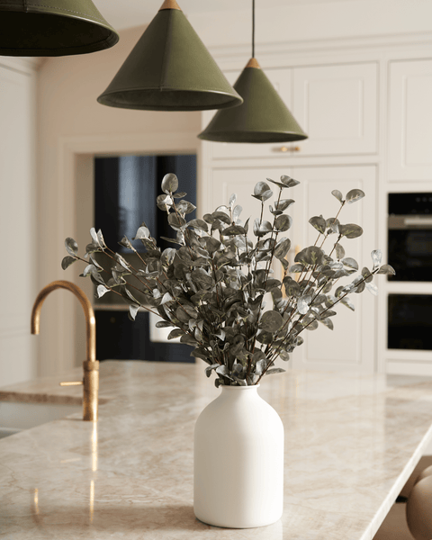 Faux Eucalyptus - Graceful Green (5 Stems)
