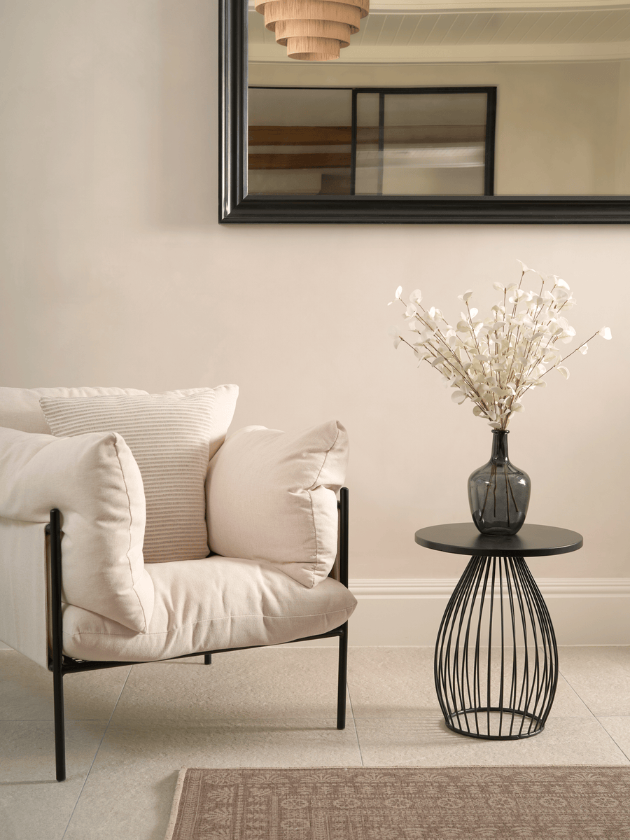Faux Eucalyptus - Ivory (5 Stems)