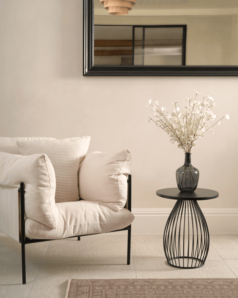 Faux Eucalyptus - Ivory (5 Stems)