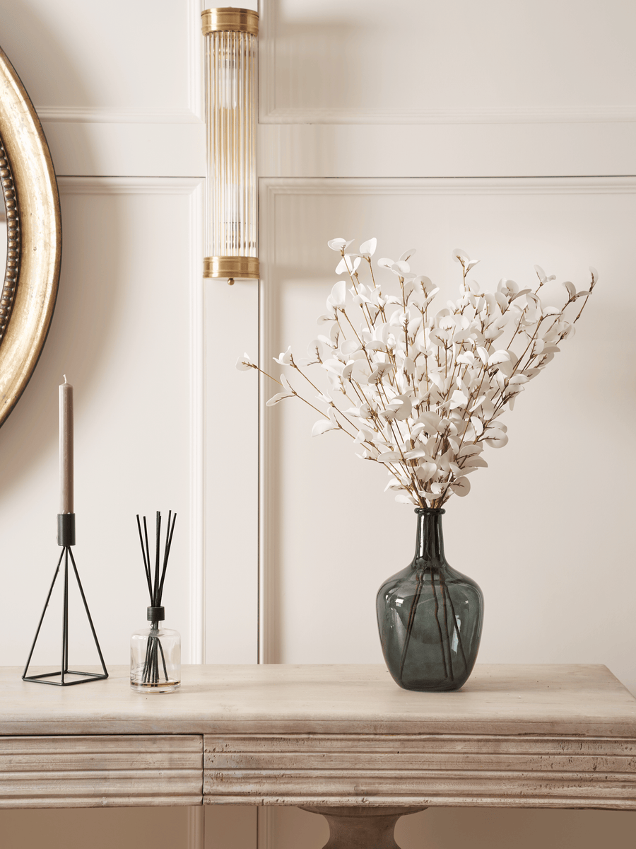 Faux Eucalyptus - White (5 Stems)
