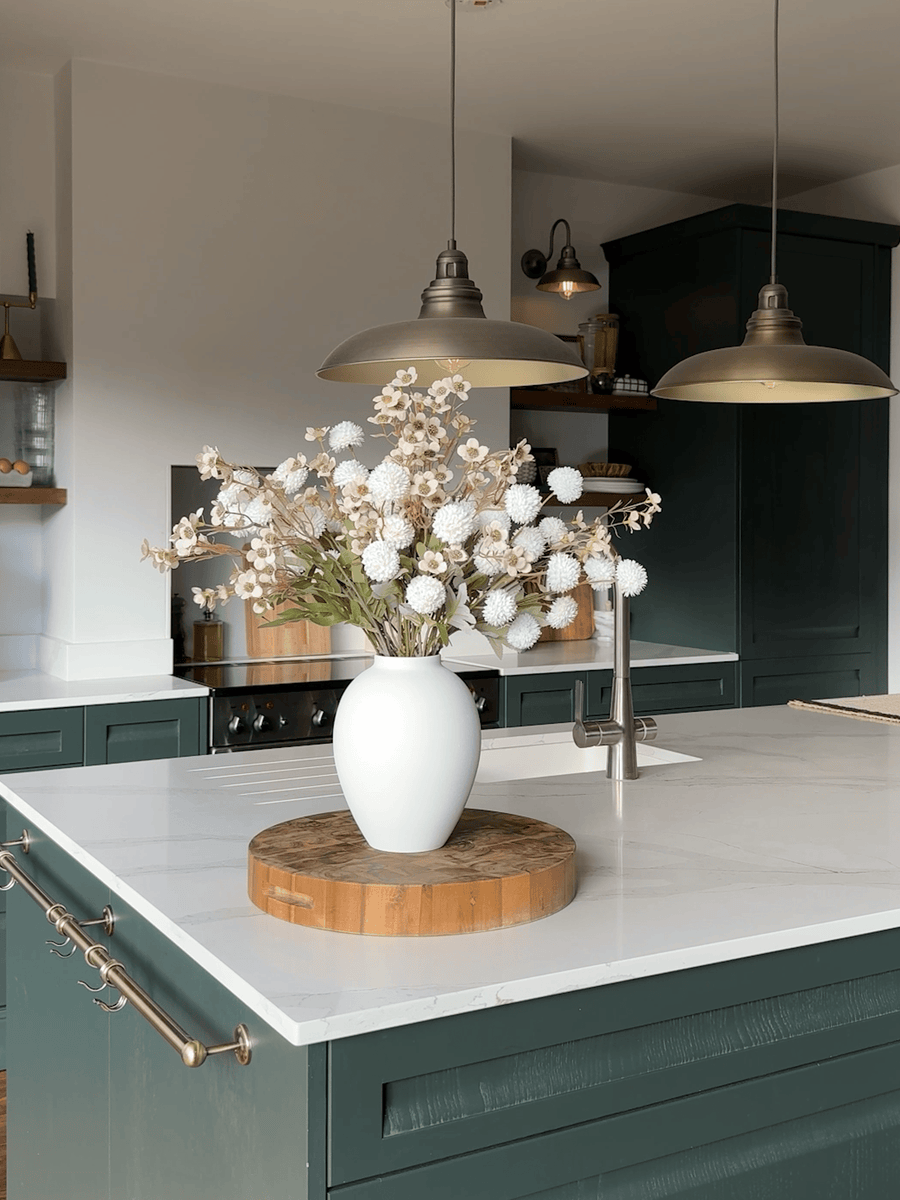 Faux Arrangement - Wax Ivory