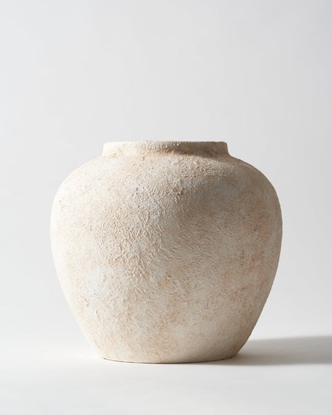 Naomi Ceramic Vase - Beige
