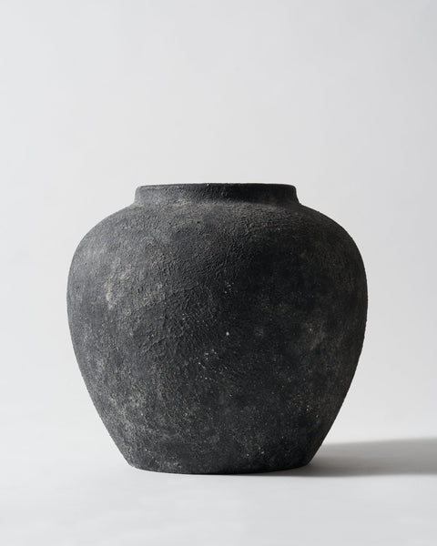 Naomi Ceramic Vase - Black