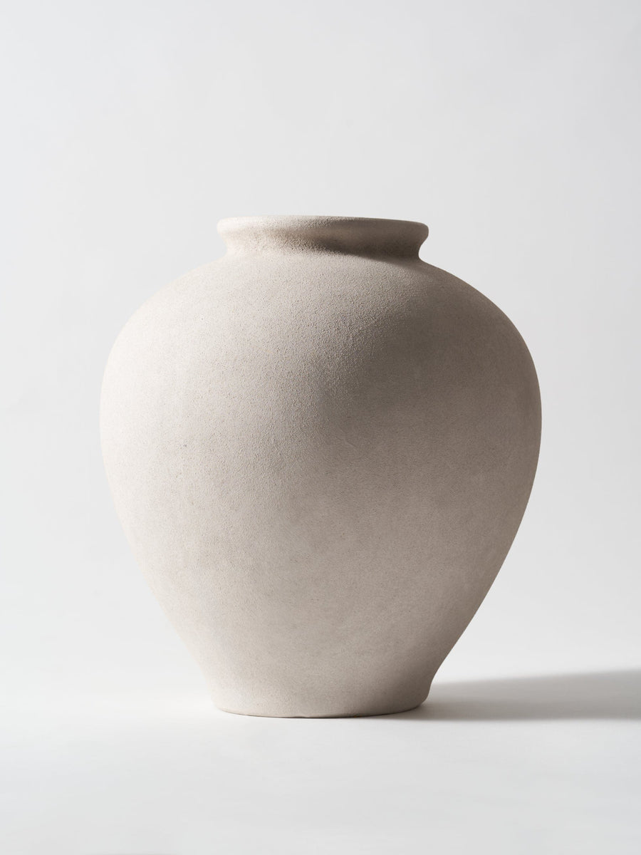 Mila Ceramic Vase - Stone