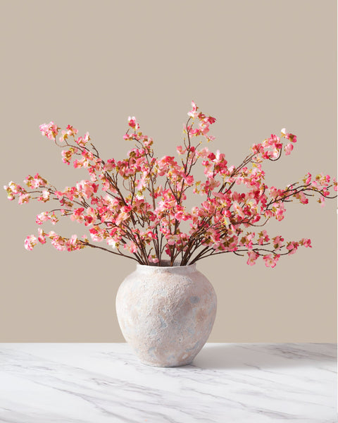 Faux Blossom - Fuchsia Pink (6 Stems)