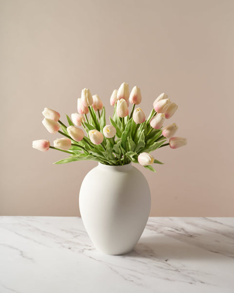 Faux Tulip - Baby pink (25 Stems)