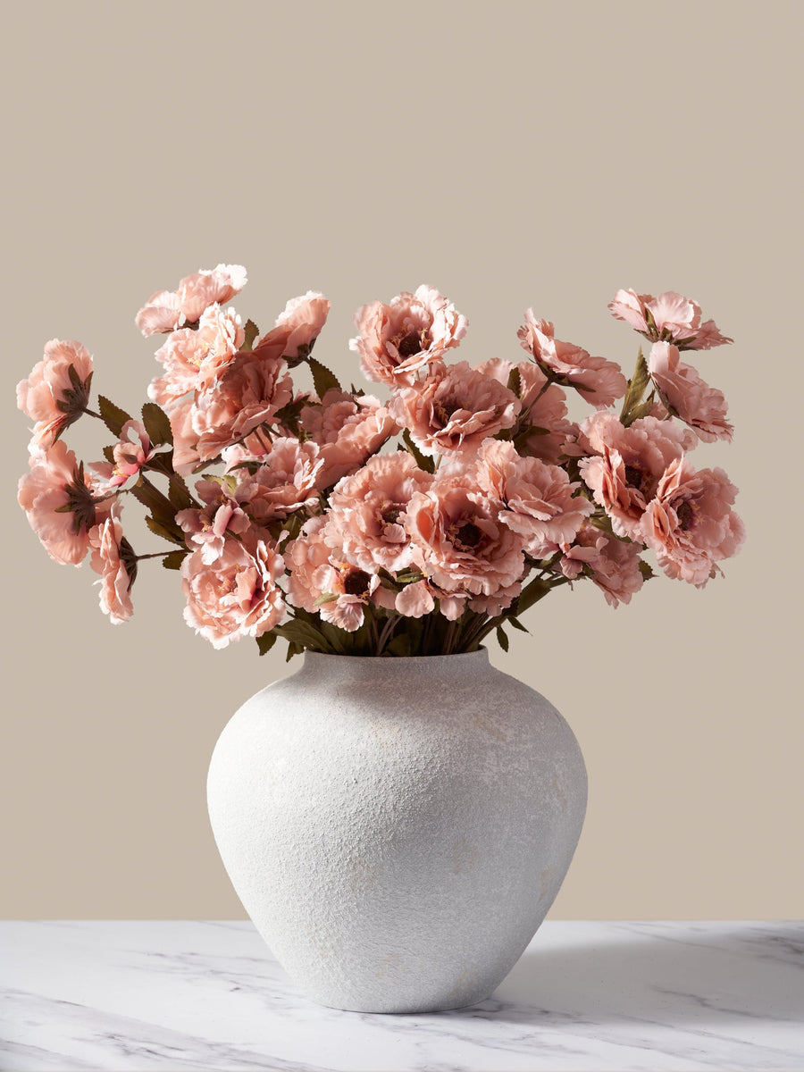 Faux Moutan Peony - Blush (8 Stems / 46 Peonies)