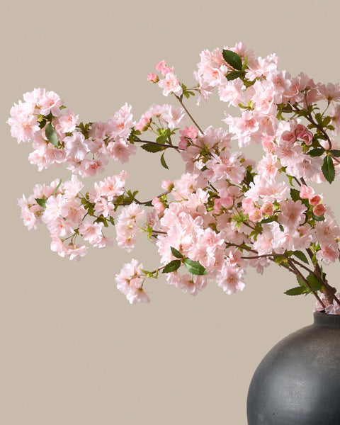 Faux Japanese Cherry Blossom - Blush (6 Stems)