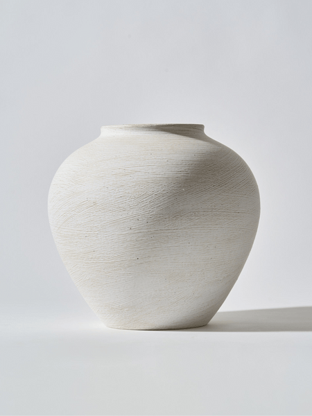 Arina Vase - Brushed white