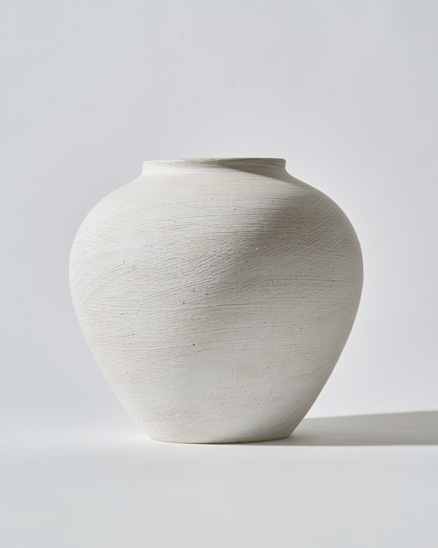 Arina Vase - Brushed white