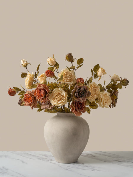 Faux Arrangement - Assorted Roses