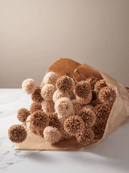 Faux Kiku Flower - Boho (10 Stems / 50 Heads)