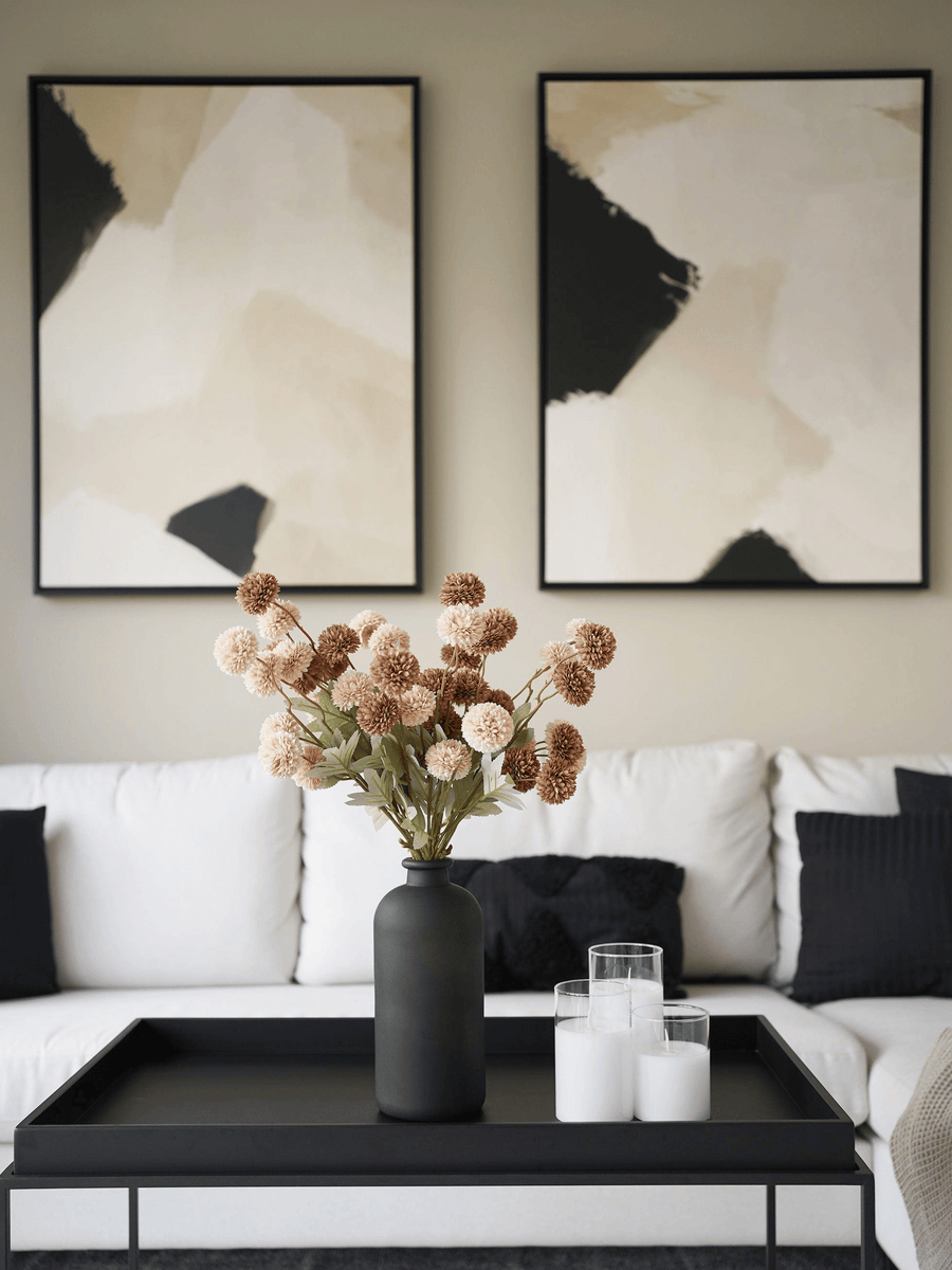 Faux Kiku Flower - Boho (10 Stems / 50 Heads)