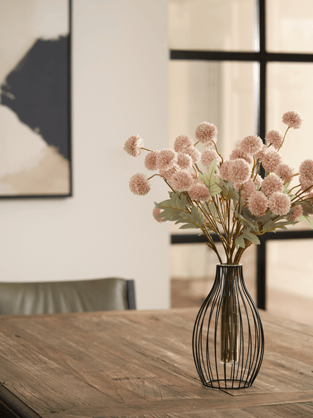 Faux Kiku Flower - Cream (10 Stems / 50 Heads)