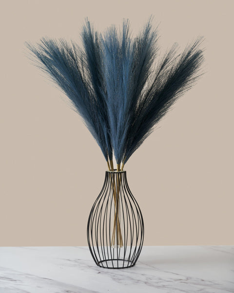 Faux Pampas Grass - Livid (5 Stems)