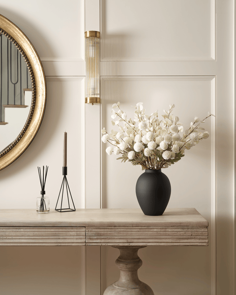 Ella Vase - Matt Black