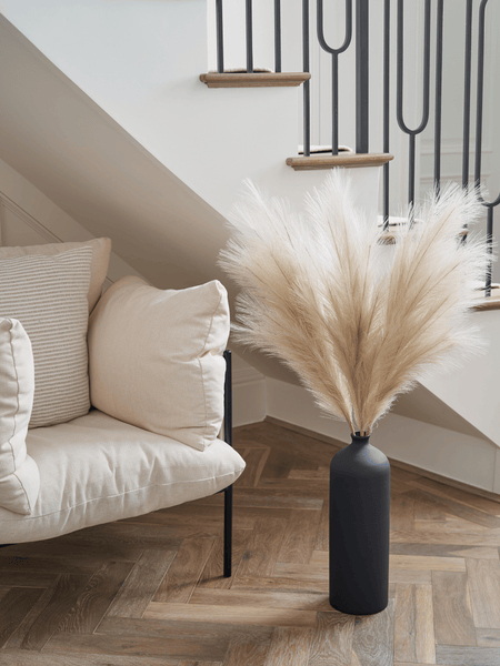 Tall Faux Pampas Grass - Cream (3 Stems)