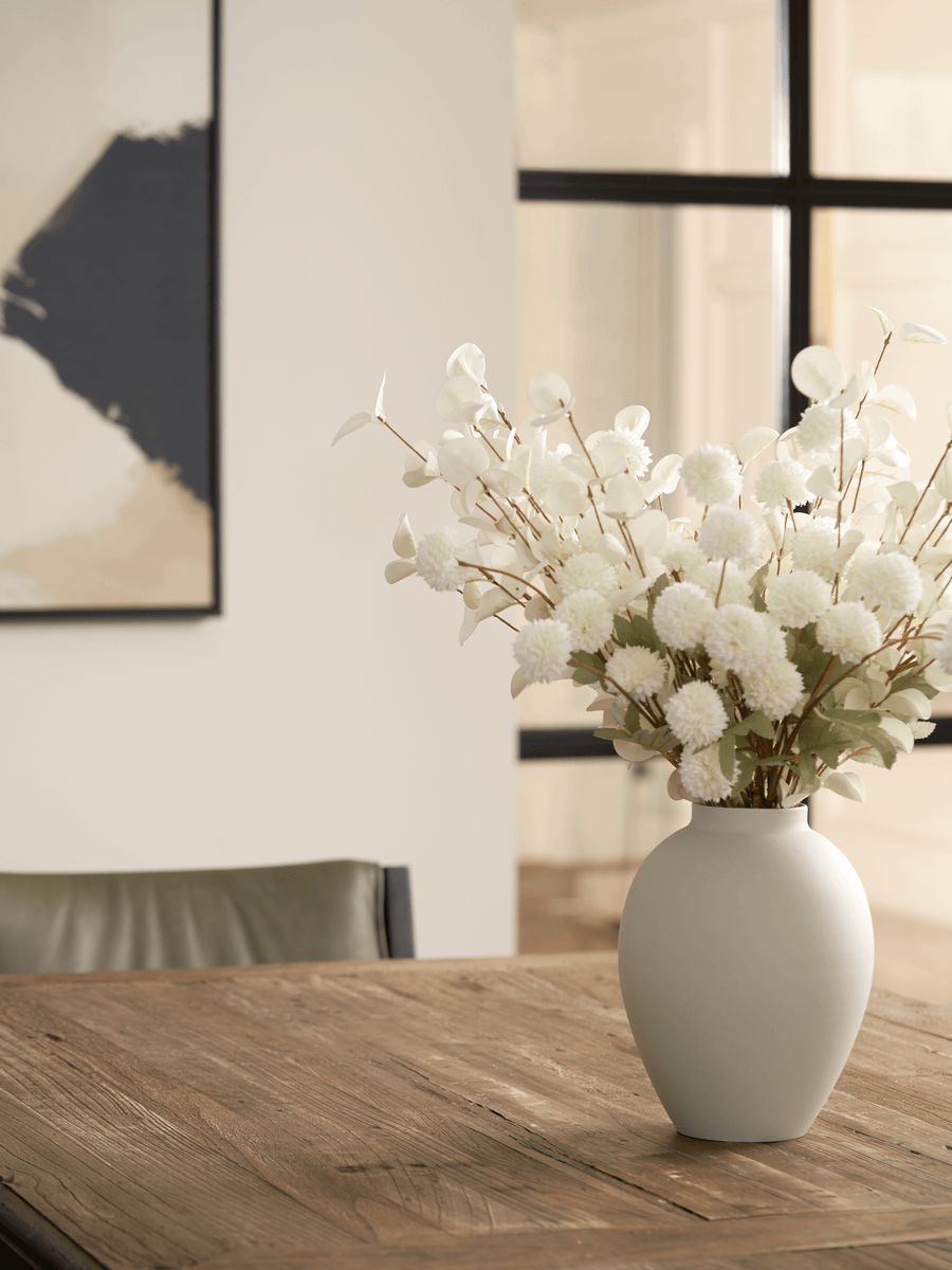 Ella Vase - Matt White