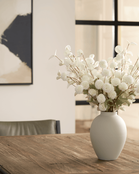Ella Vase - Matt White