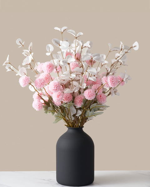 Faux Arrangement - White & Pink