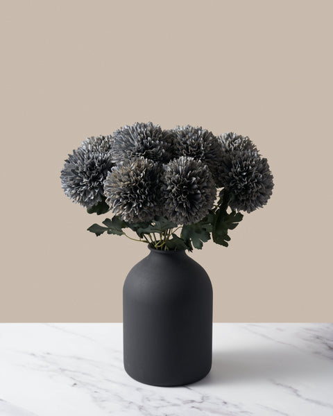 Large Faux Kiku - Livid (10 Stems)