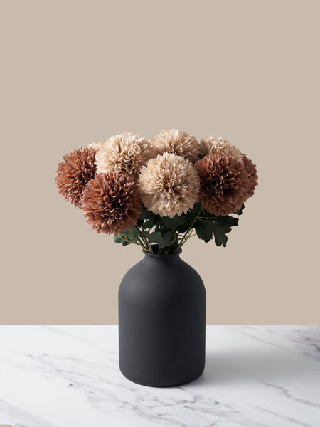 Large Faux Kiku - Boho Assorted (10 Stems)