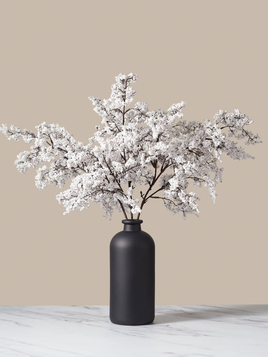 Faux Berry Spray - Winter White (3 Stems)