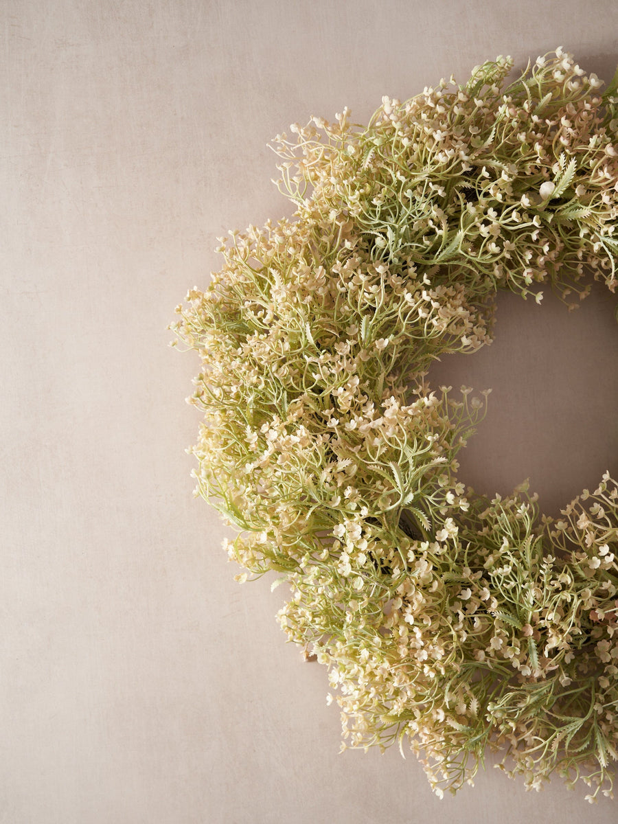 Faux Spring Wreath