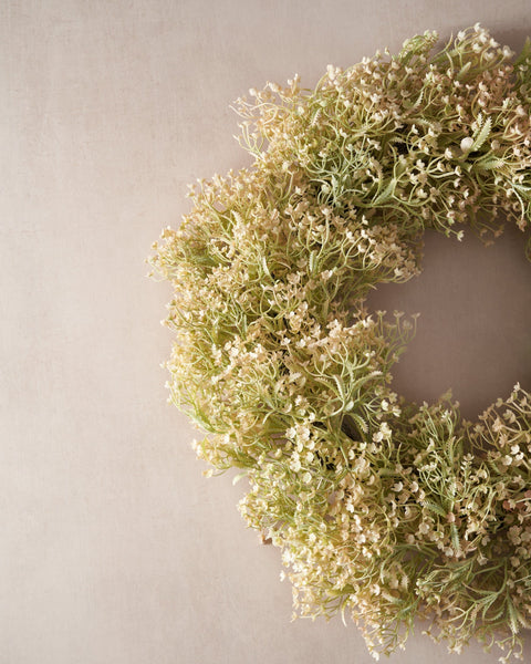 Faux Spring Wreath