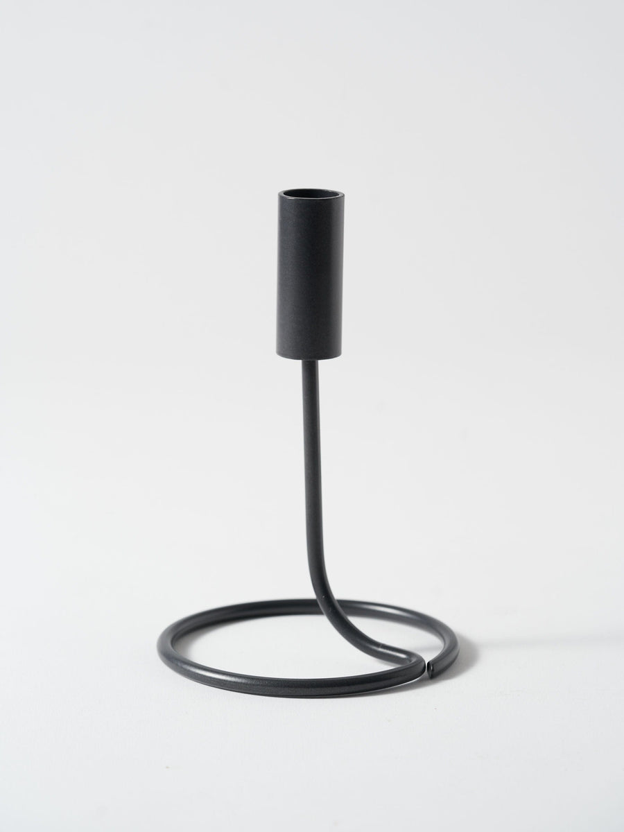 Essential Candle Holder - Black