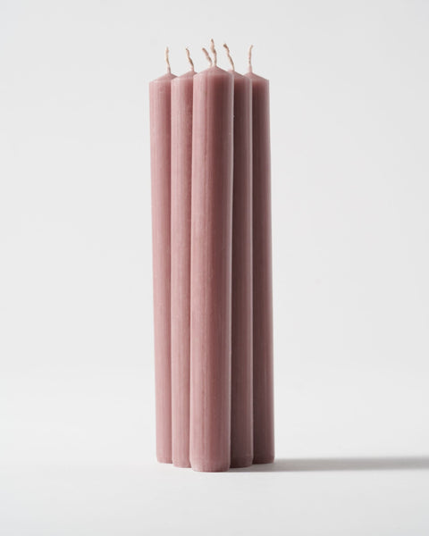 Dinner Candle 8" - Dusky Pink (Set Of 6)
