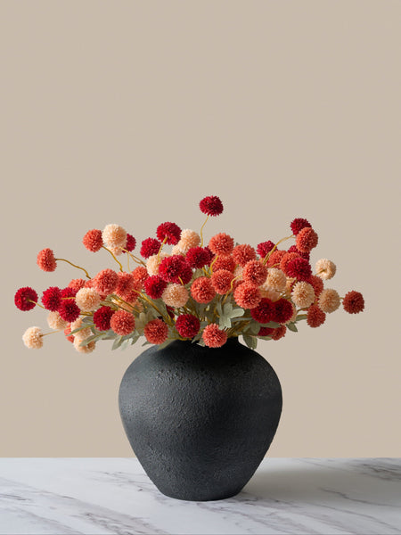 Faux Kiku Arrangement - Assorted (20 Stems / 100 Heads)