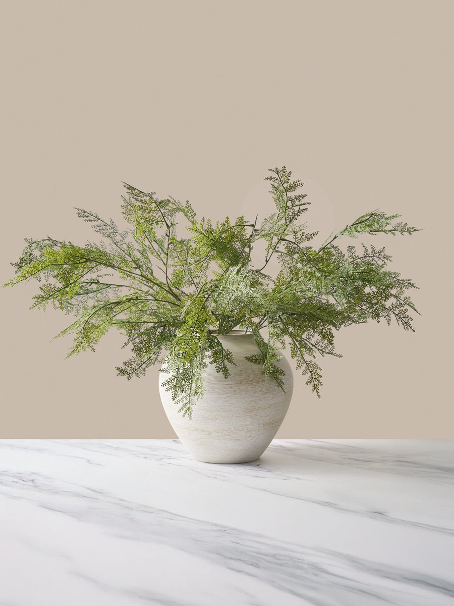 Faux Arrangement - Winter Fern Stems (5 Stems)