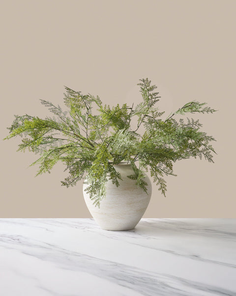 Faux Arrangement - Winter Fern Stems (5 Stems)