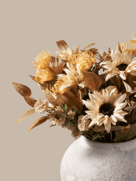 Faux Autumn Arrangement - Neutral
