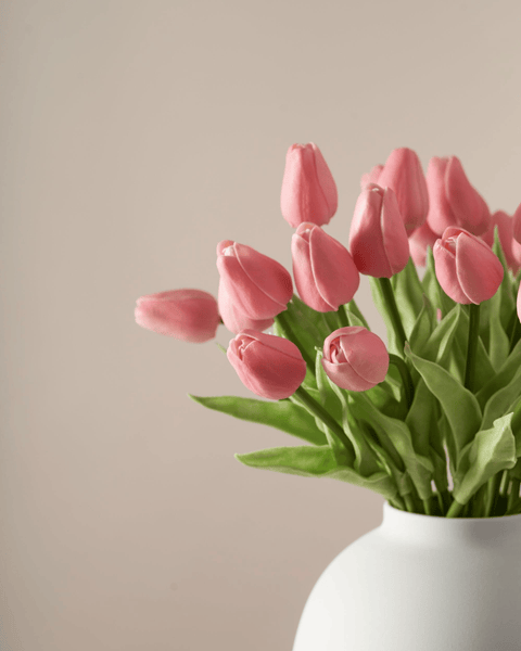 Faux Tulip - Pink (25 Stems)