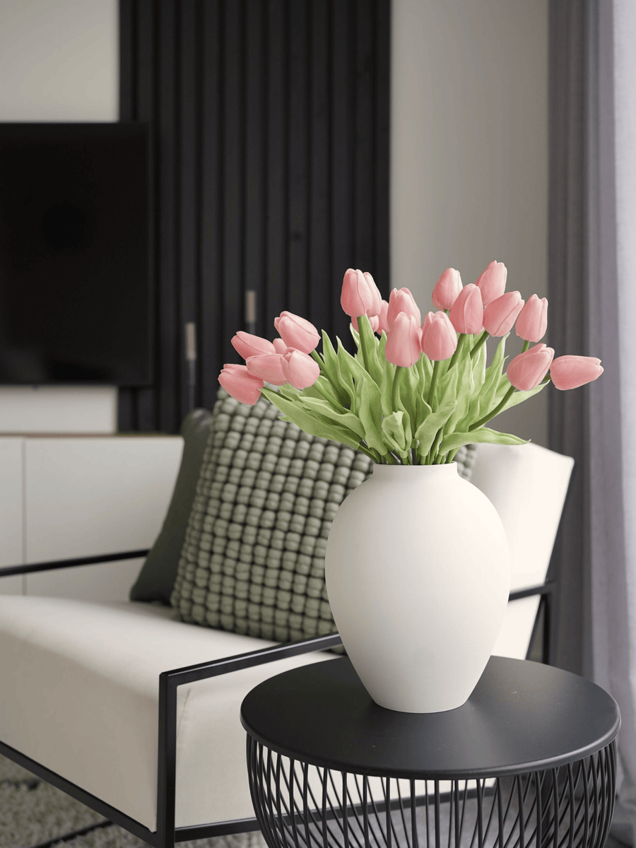 Faux Tulip - Pink (25 Stems)