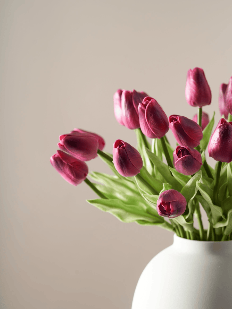 Faux Tulip - Purple (25 stems)