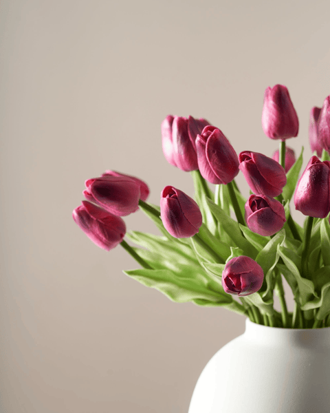Faux Tulip - Purple (25 stems)